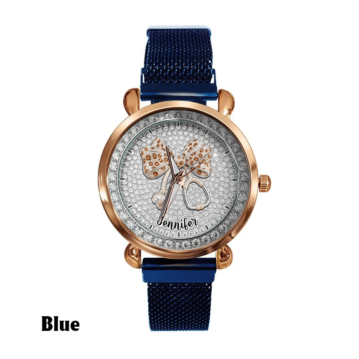 Nurse Life – Personalisierte Armbanduhr für Krankenschwestern 