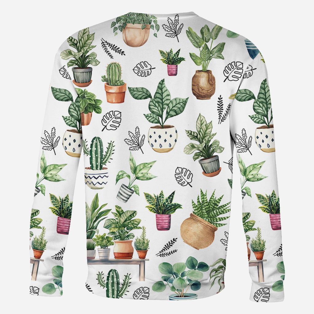 Easily Distracted By Plants - Personalized Gardening All Over Shirt