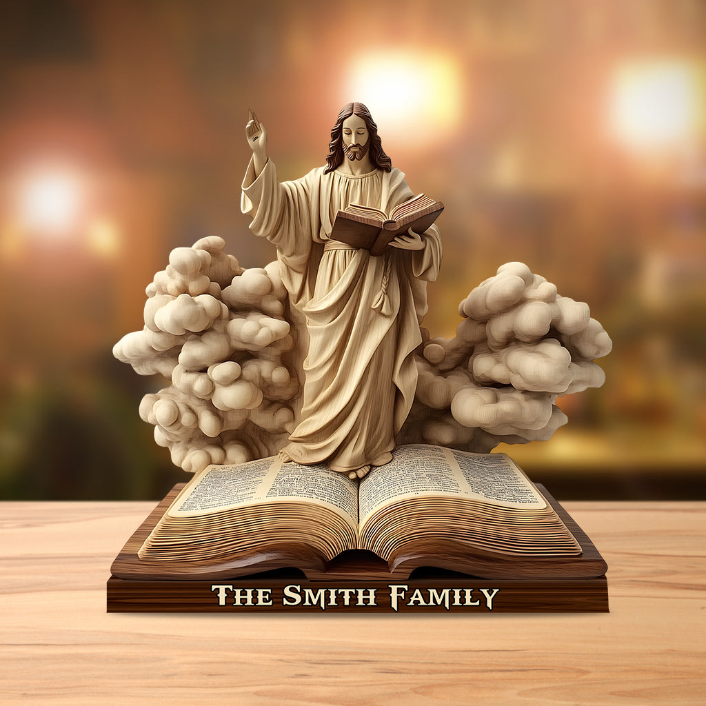 Gott ist immer gut – Personalisierte christliche Acrylplakette in individueller Form