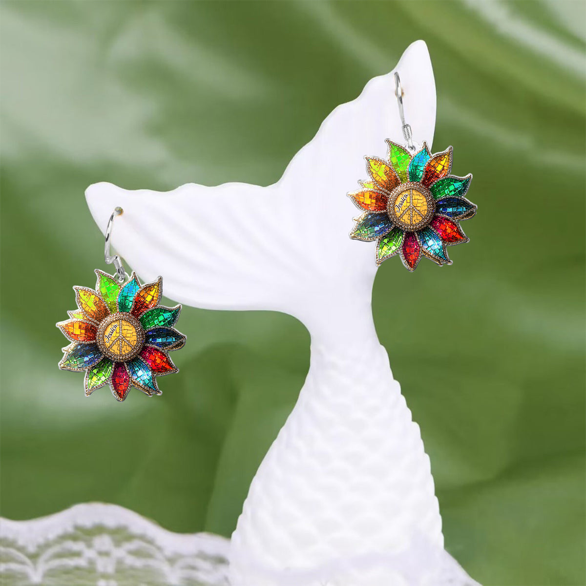 Hippie Soul – Personalisierte Hippie-Ohrringe