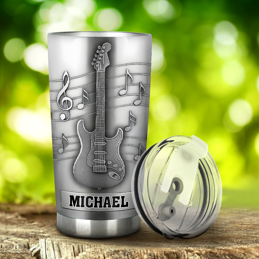 Cool Guitar/ Bass - Personalized Guitar Tumbler