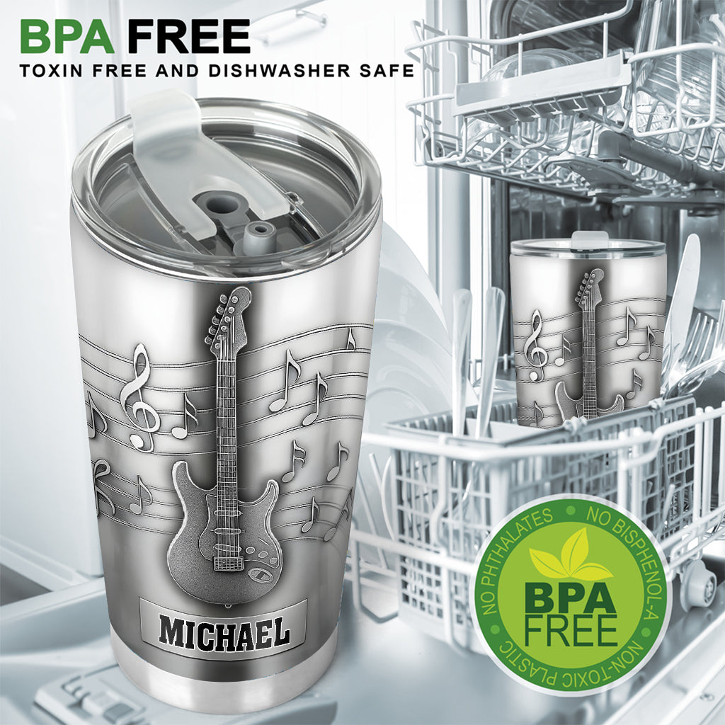 Cool Guitar/ Bass - Personalized Guitar Tumbler