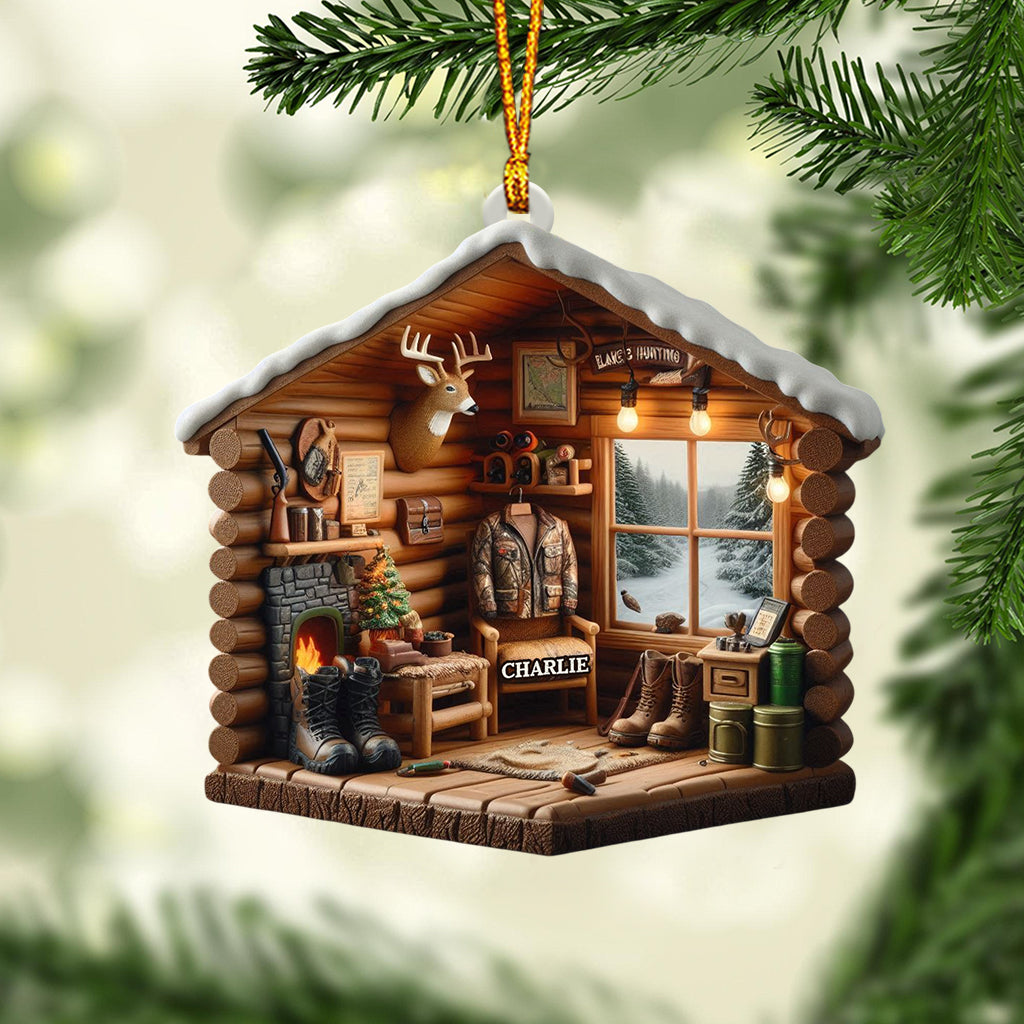 Love Hunting - Personalized Hunting Ornament