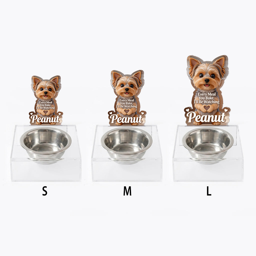 I'll Be Watching You - Personalized Dog Pet Feeder