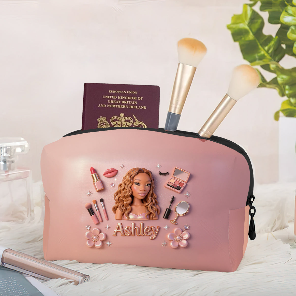 Love Make Up - Personalized Makeup Bag