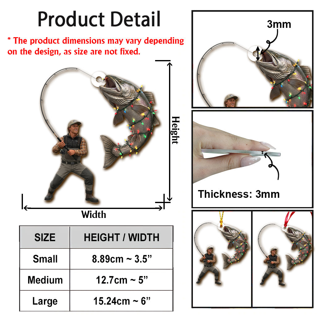 Weihnachtsfieber – Personalisierter Angelschmuck