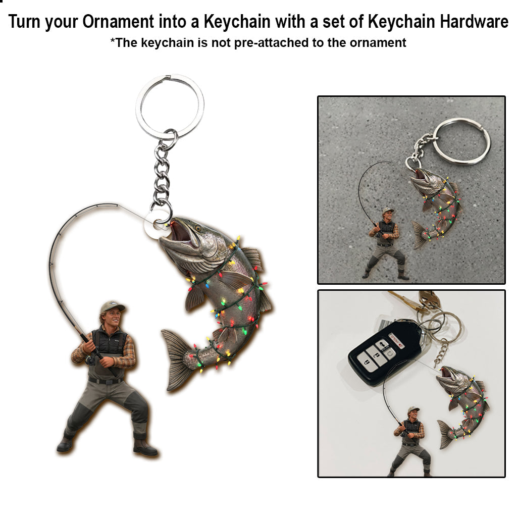 Weihnachtsfieber – Personalisierter Angelschmuck