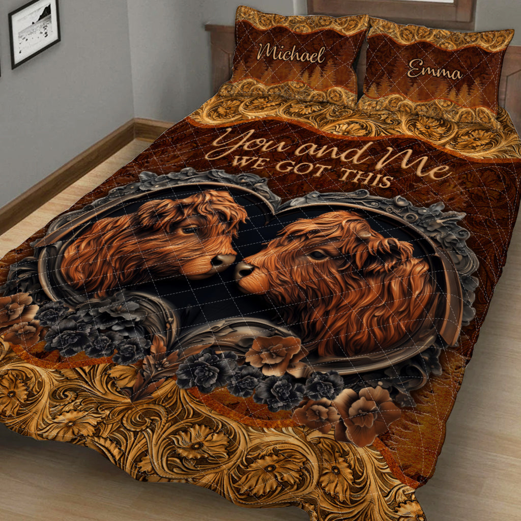 Du & Ich – Personalisiertes Partner-Bettwäscheset