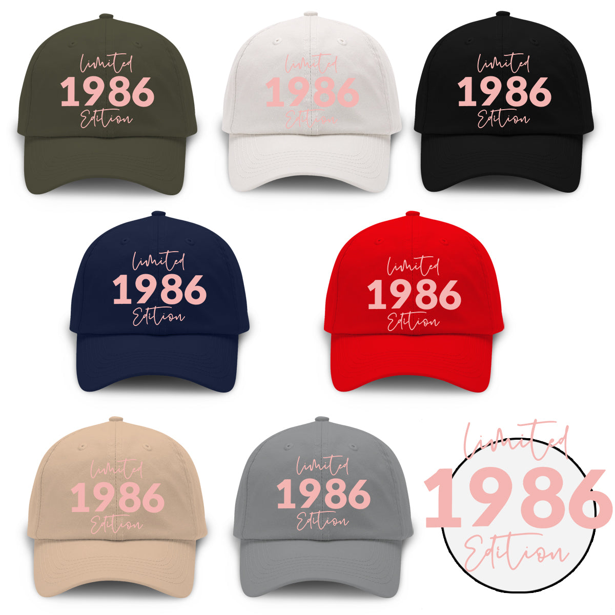 Geburtstagsgeschenk - Personalisierte Bestickte Klassische Mütze