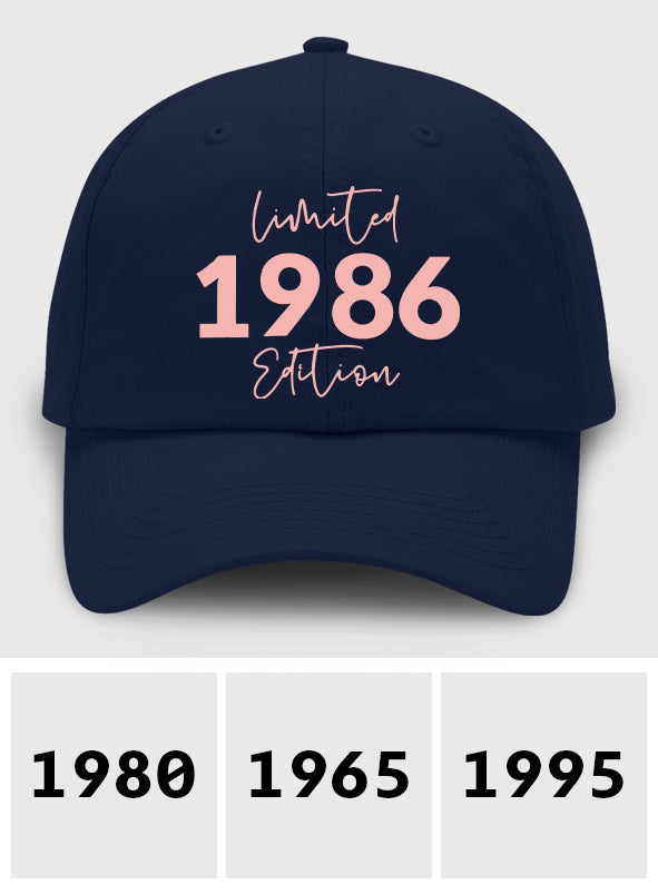 Geburtstagsgeschenk - Personalisierte Bestickte Klassische Mütze