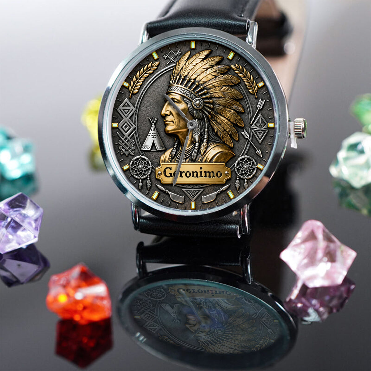 Indigenous - Personalized American Indian Hand Watch