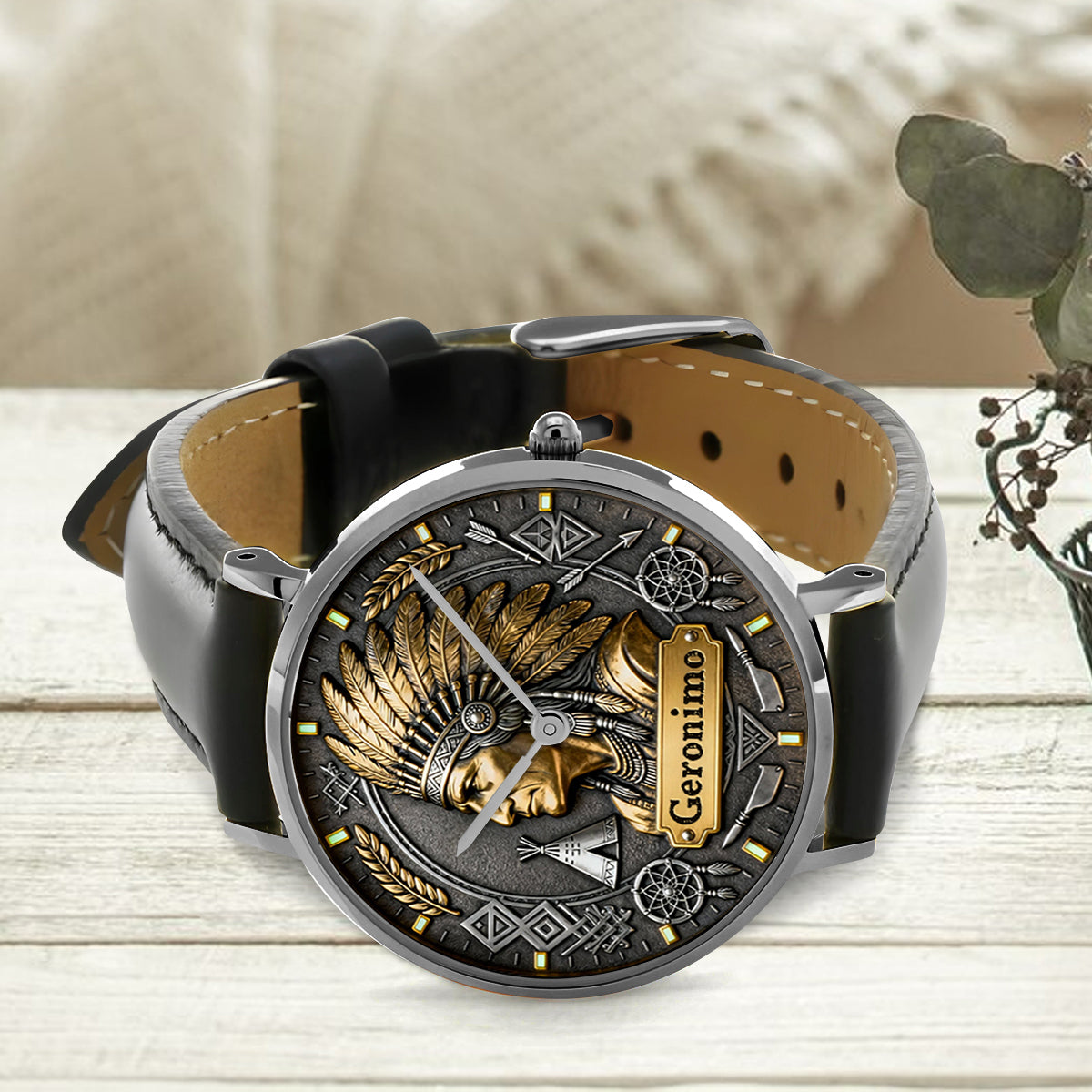 Indigenous - Personalized American Indian Hand Watch