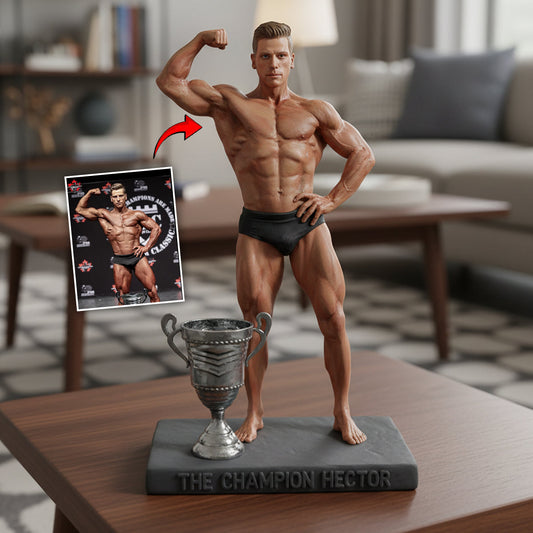 Custom From Any Photo - Personalized Fitness Custom Shaped Acrylic Plaque