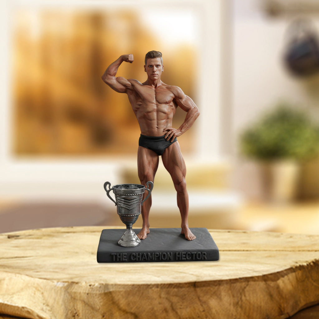 Custom From Any Photo - Personalized Fitness Custom Shaped Acrylic Plaque