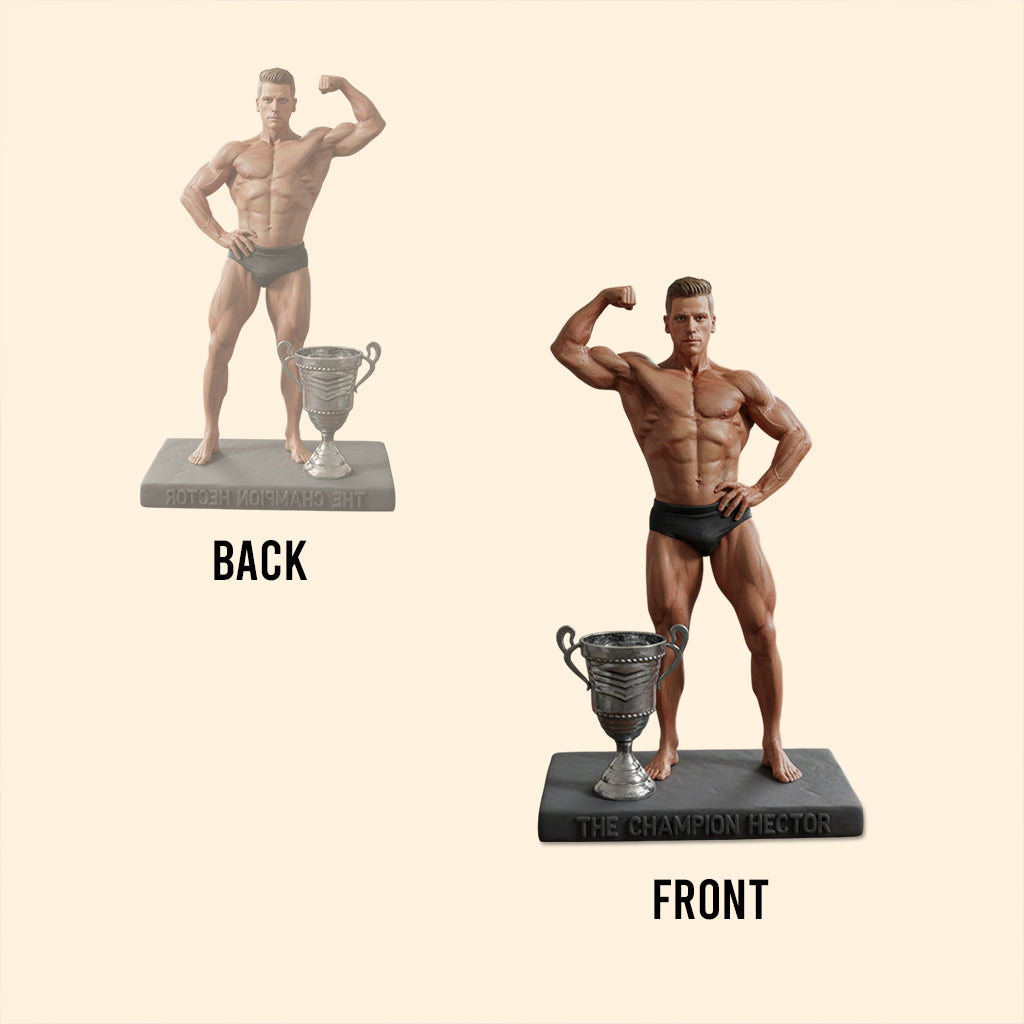 Custom From Any Photo - Personalized Fitness Custom Shaped Acrylic Plaque