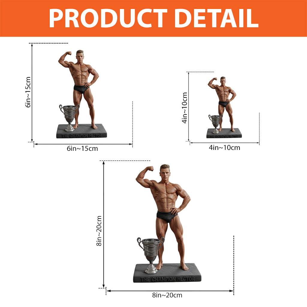 Custom From Any Photo - Personalized Fitness Custom Shaped Acrylic Plaque