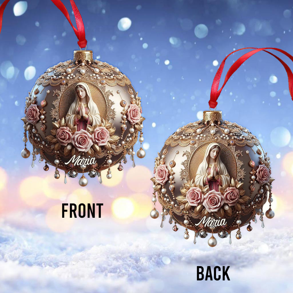 Believe - Personalized Christian Ornament