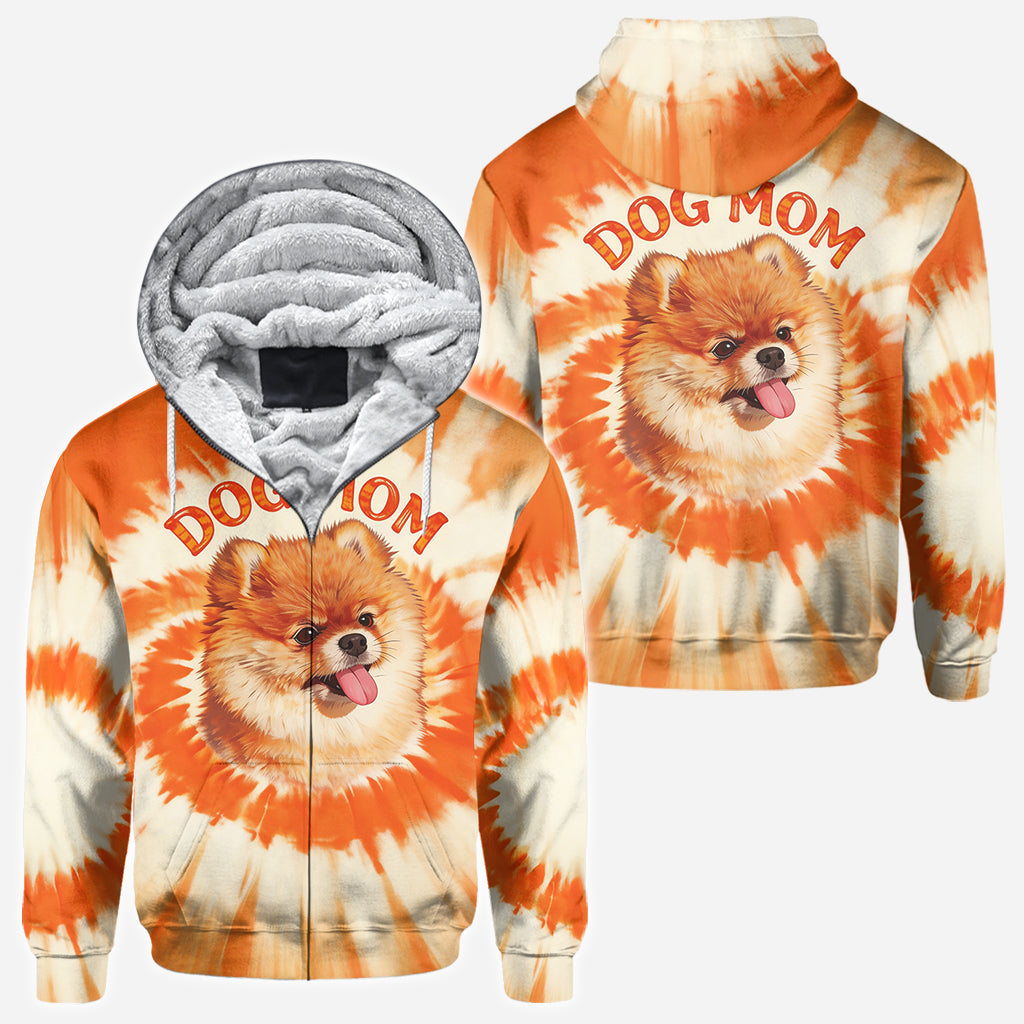 Tie-Dye Stil Shirt für Hundebesitzer - Personalisiertes Hundeshirt