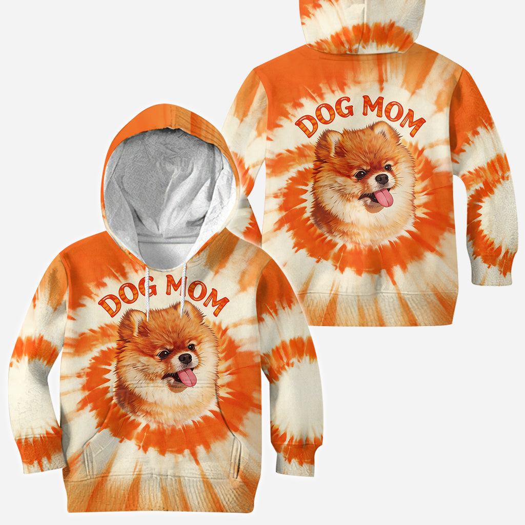 Tie-Dye Stil Shirt für Hundebesitzer - Personalisiertes Hundeshirt