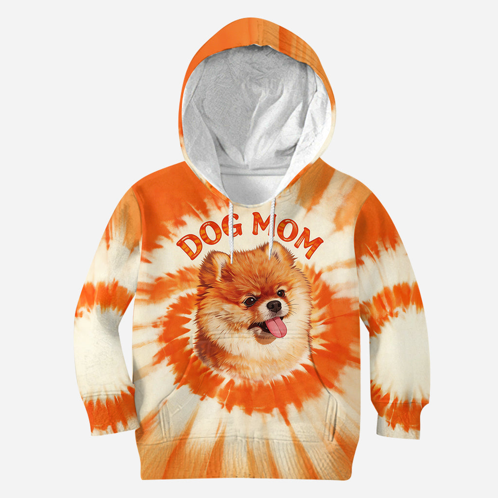 Tie-Dye Stil Shirt für Hundebesitzer - Personalisiertes Hundeshirt