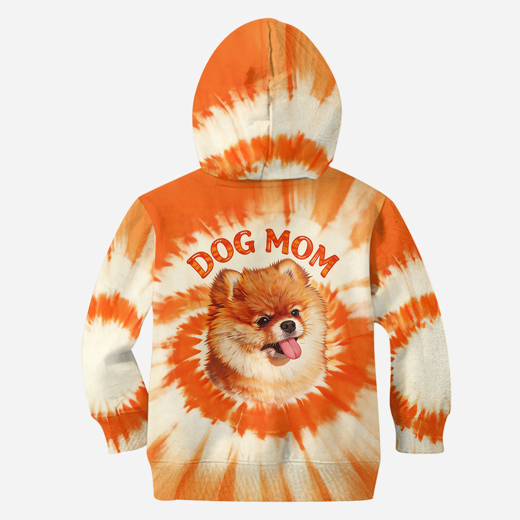 Tie-Dye Stil Shirt für Hundebesitzer - Personalisiertes Hundeshirt