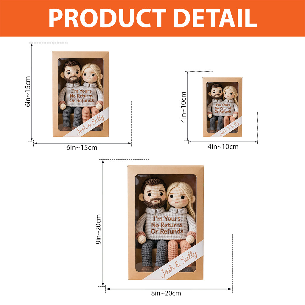 Custom Any Photo No Returns Or Refunds - Personalized Couple Custom Shaped Acrylic Plaque