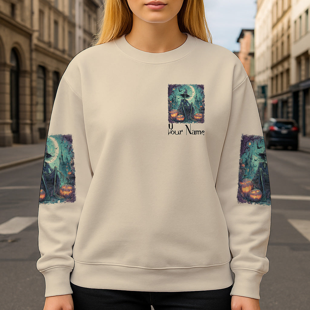 Town Of Halloween - Personalisiertes Hexen-Shirt