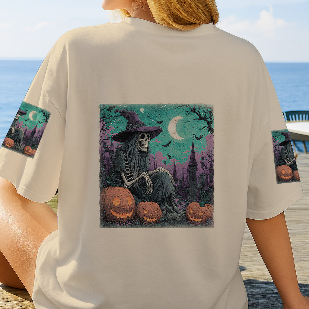 Town Of Halloween - Personalisiertes Hexen-Shirt
