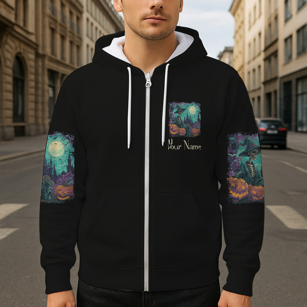 Town Of Halloween - Personalisiertes Hexen-Shirt