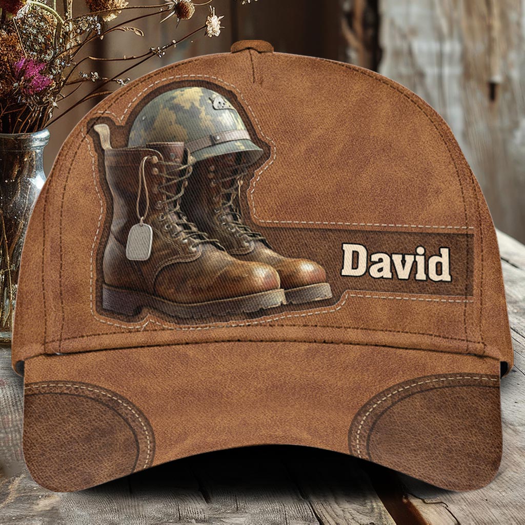 Proud Veteran - Personalized Veteran Classic Cap