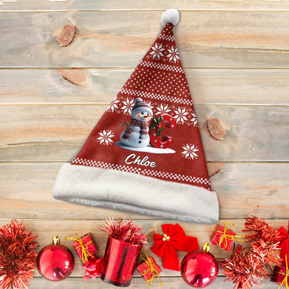 Merry Christmas - Personalized Family Santa Claus Hat