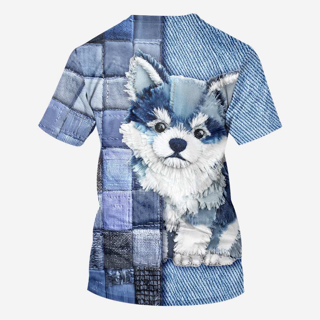 Liebe Shiba Inu - Personalisiertes T-Shirt mit Hundemotiv
