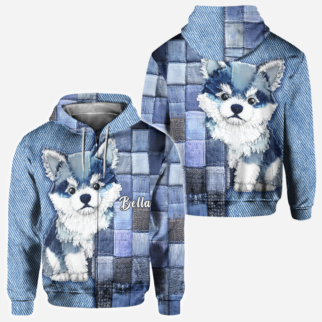Liebe Shiba Inu - Personalisiertes T-Shirt mit Hundemotiv