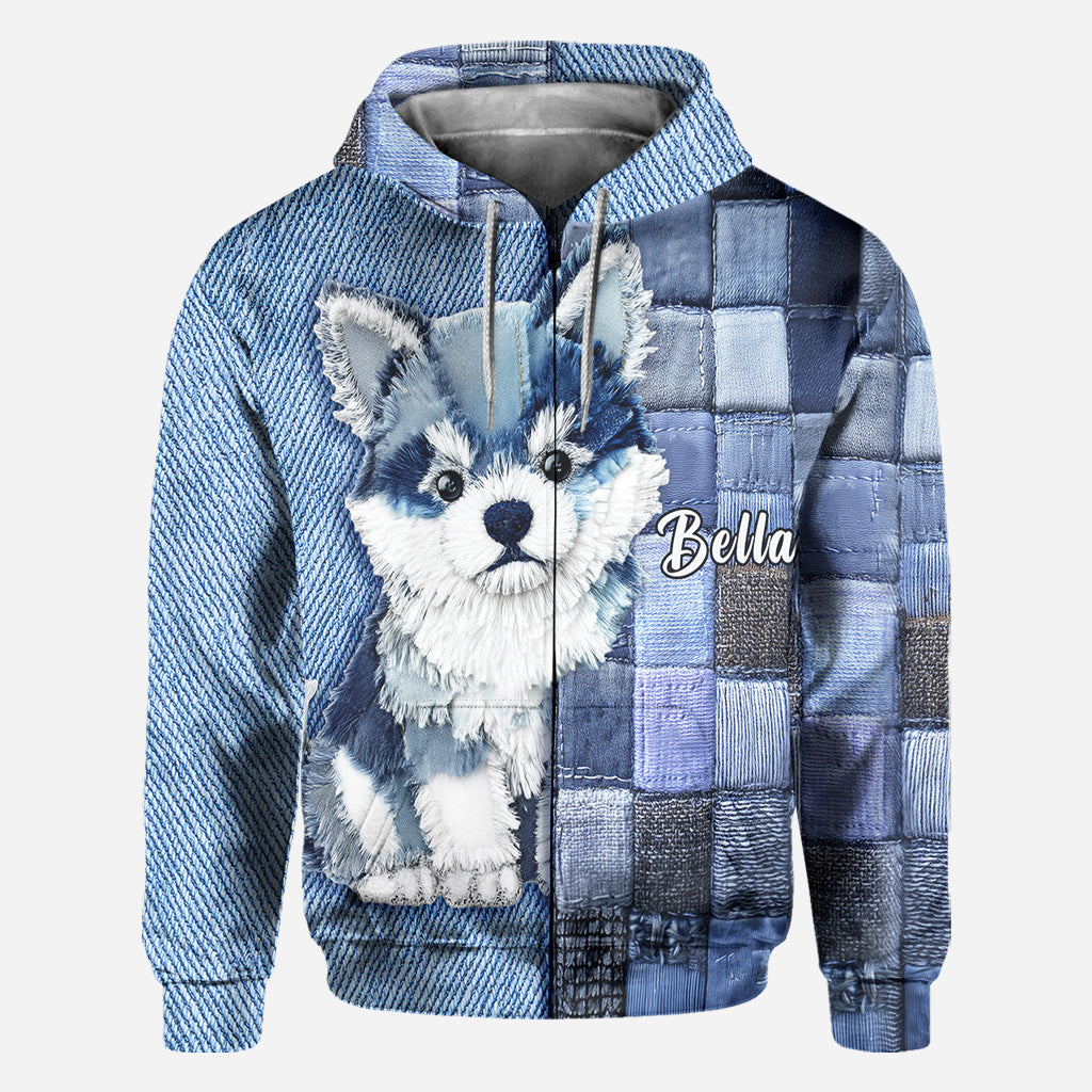Liebe Shiba Inu - Personalisiertes T-Shirt mit Hundemotiv