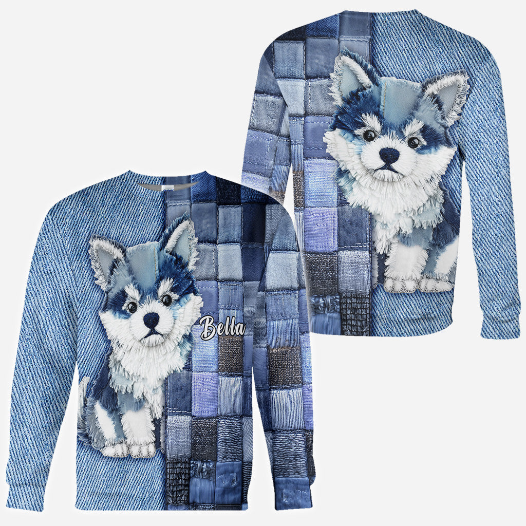 Liebe Shiba Inu - Personalisiertes T-Shirt mit Hundemotiv