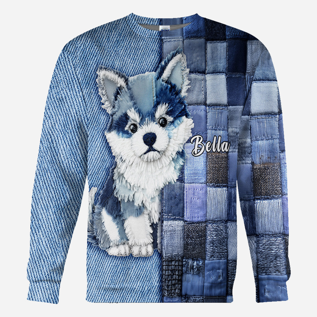 Liebe Shiba Inu - Personalisiertes T-Shirt mit Hundemotiv