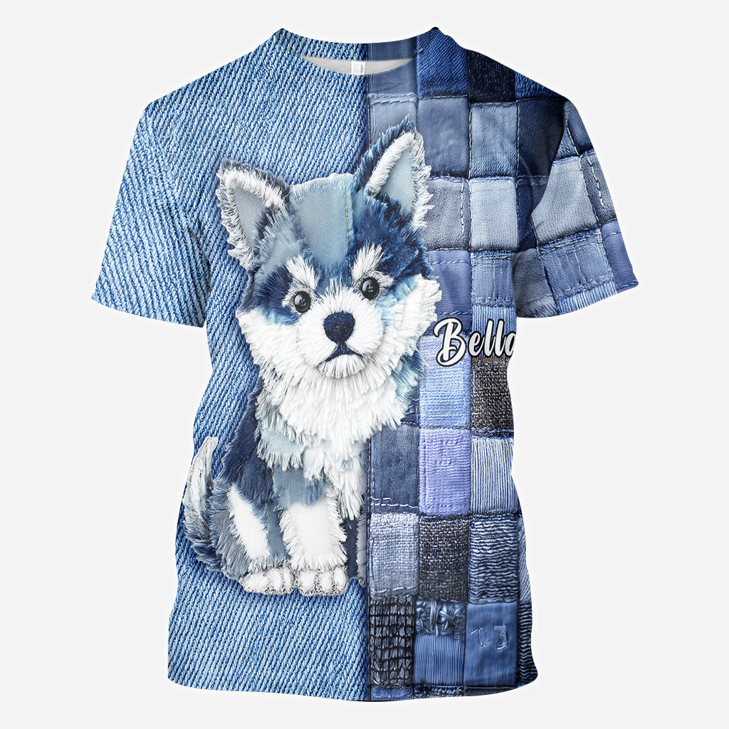 Liebe Shiba Inu - Personalisiertes T-Shirt mit Hundemotiv