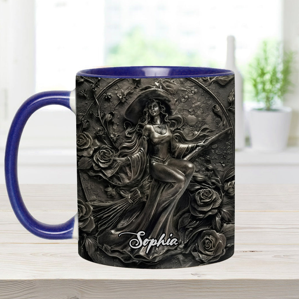 Wunderschöne Hexe – Personalisierte Tasse mit Hexenmotiv