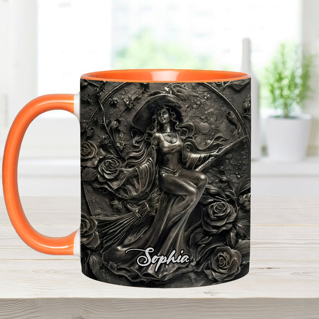 Wunderschöne Hexe – Personalisierte Tasse mit Hexenmotiv