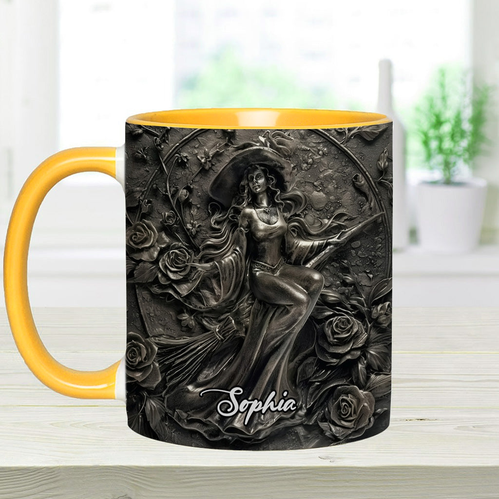 Wunderschöne Hexe – Personalisierte Tasse mit Hexenmotiv