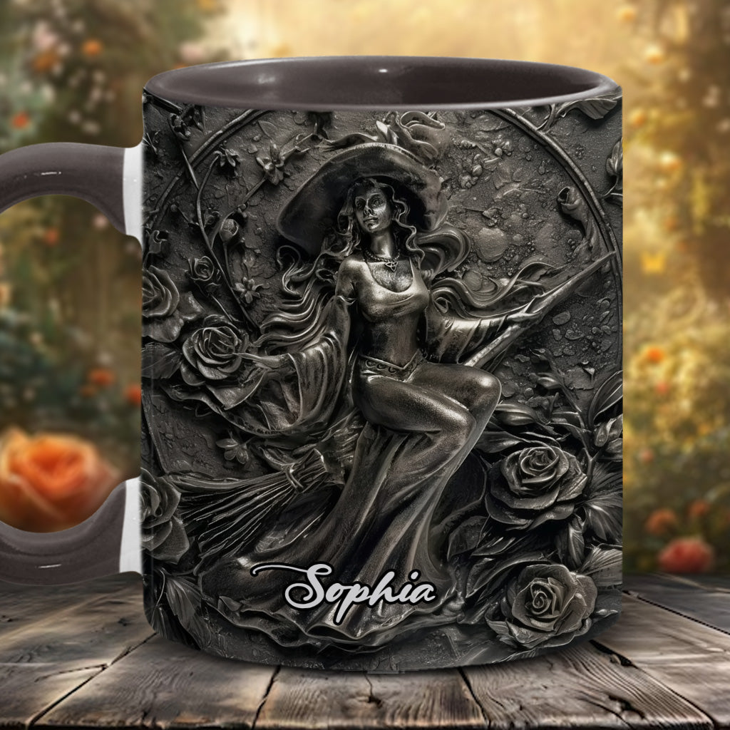 Wunderschöne Hexe – Personalisierte Tasse mit Hexenmotiv