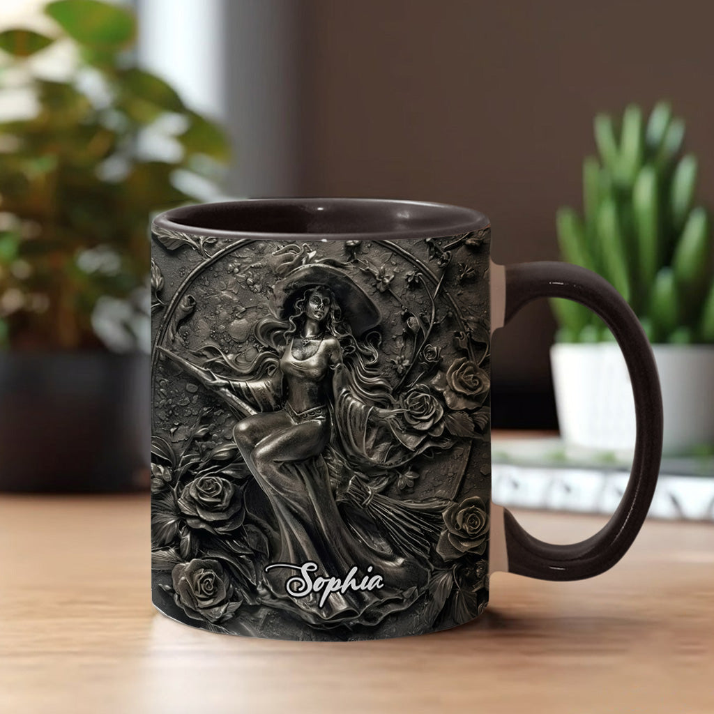 Wunderschöne Hexe – Personalisierte Tasse mit Hexenmotiv