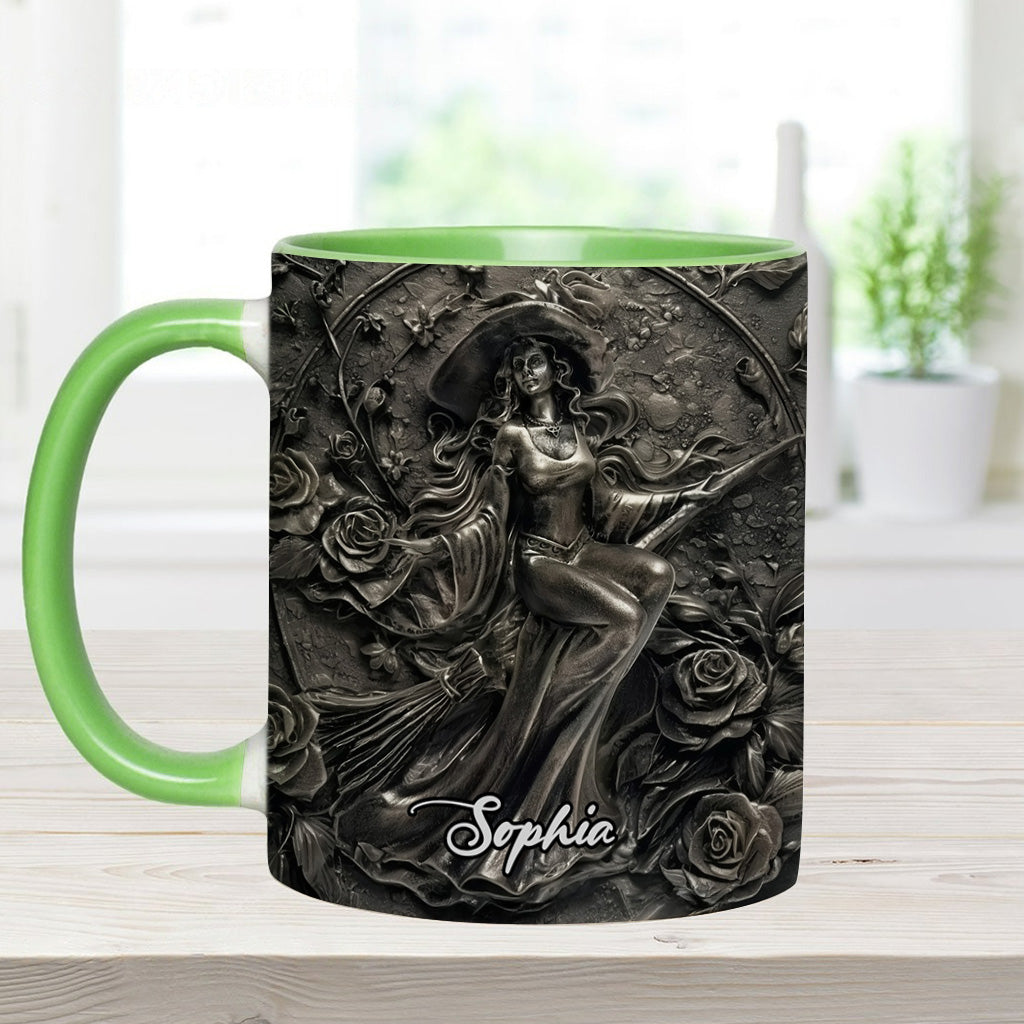 Wunderschöne Hexe – Personalisierte Tasse mit Hexenmotiv