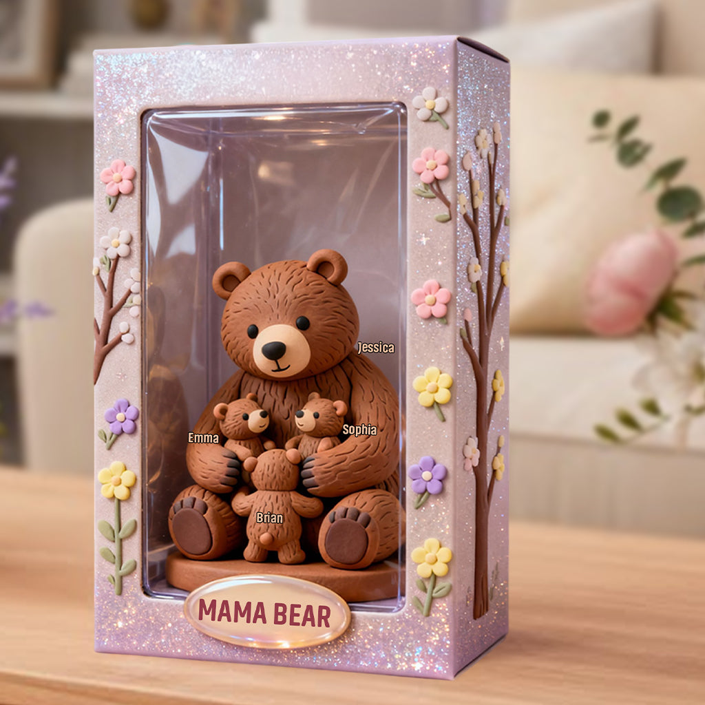 Das perfekte Geschenk für Mama und Oma – personalisierte Acrylplakette in individueller Form für die Mutter