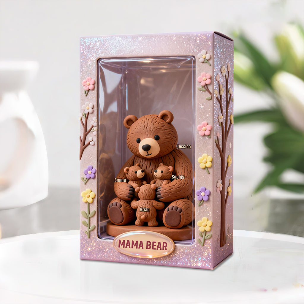 Das perfekte Geschenk für Mama und Oma – personalisierte Acrylplakette in individueller Form für die Mutter