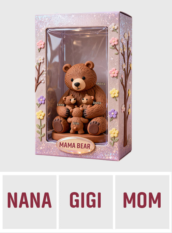 Das perfekte Geschenk für Mama und Oma – personalisierte Acrylplakette in individueller Form für die Mutter