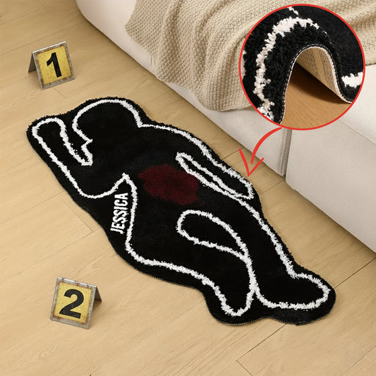 True Crime Era - Personalized True Crime Non-Slip Tufted Rug