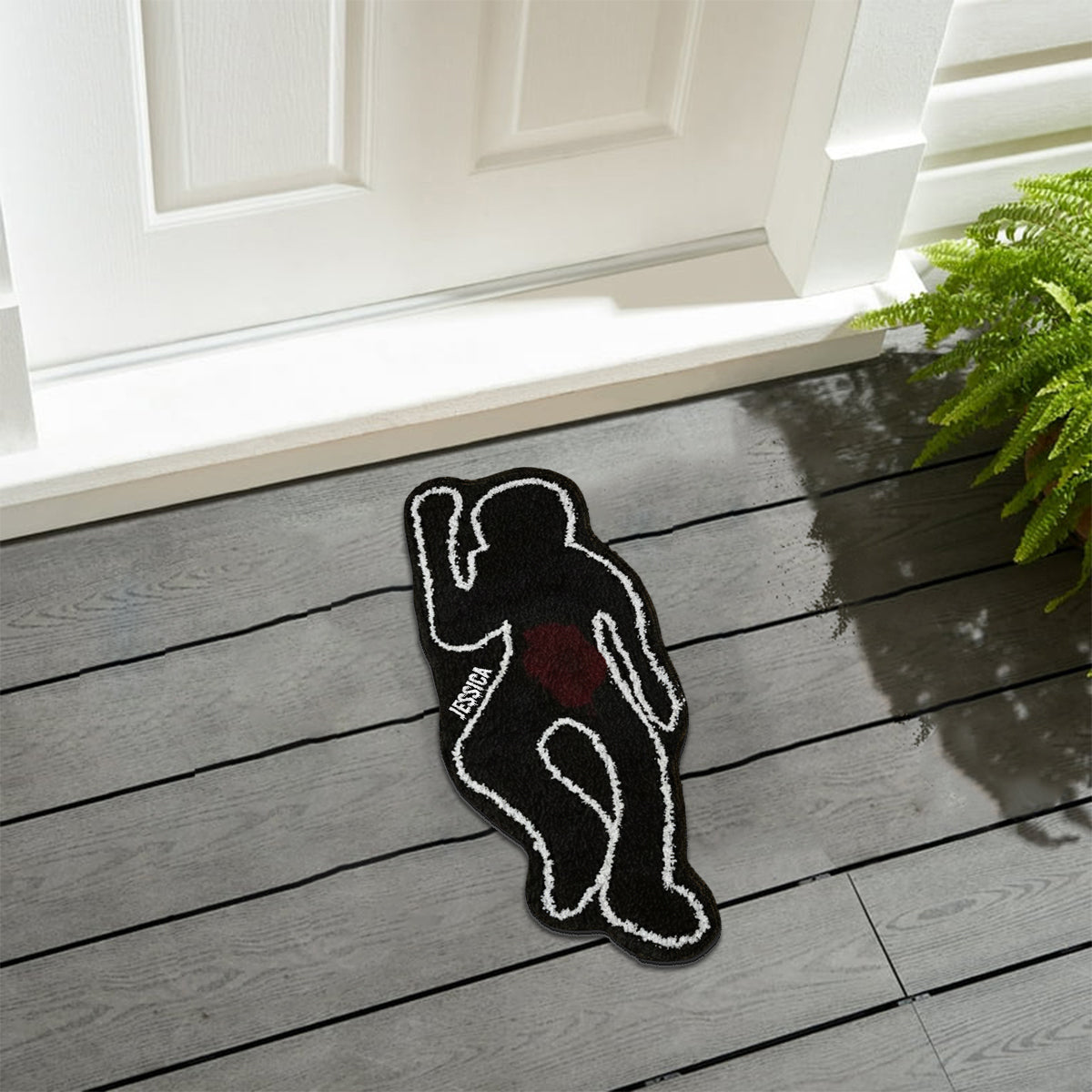 True Crime Era – Personalisierter, rutschfester True Crime-Teppich