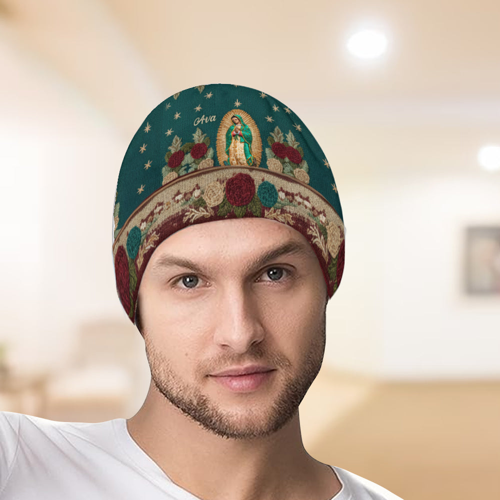Our Lady Of Guadalupe - Personalized Christian Beanie Hat