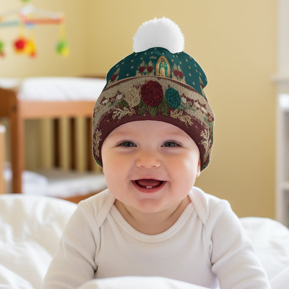 Our Lady Of Guadalupe - Personalized Christian Beanie Hat